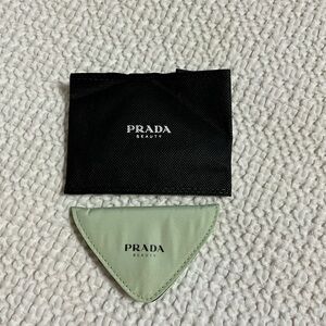 PRADA Beauty Cosmetic Mirror With Pouch